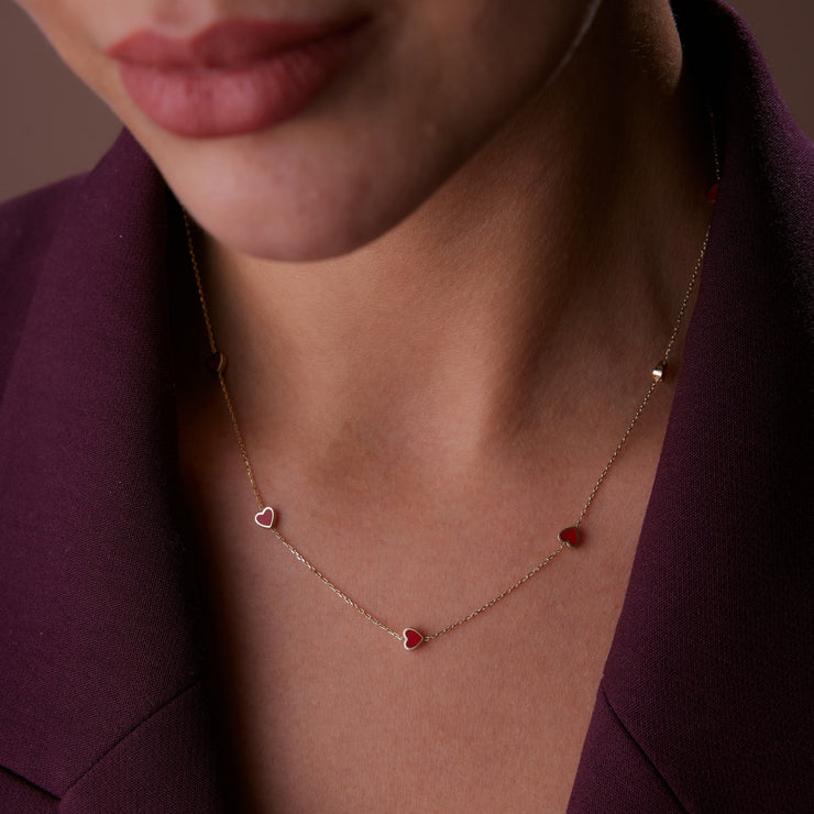 14k Gold Heart Necklace