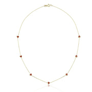 14k Gold Heart Necklace