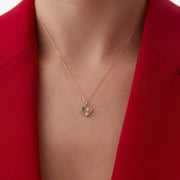 14k Gold Mini Heart Necklace