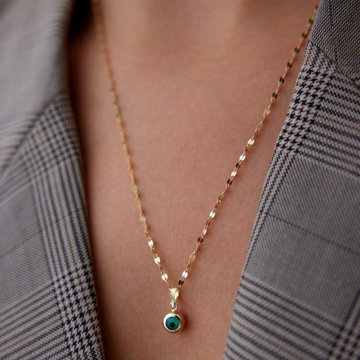 gold evil eye necklace,evil eye necklace, 14k gold evil eye necklace, evil eye necklaces, Turkish eye necklace