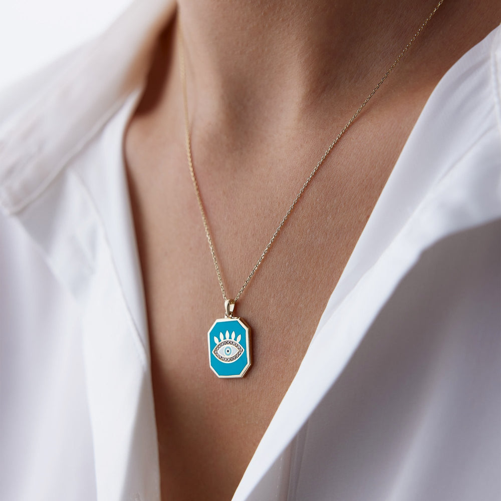 gold evil eye necklace,evil eye necklace, 14k gold evil eye necklace, evil eye necklaces, Turkish eye necklace