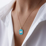 gold evil eye necklace,evil eye necklace, 14k gold evil eye necklace, evil eye necklaces, Turkish eye necklace