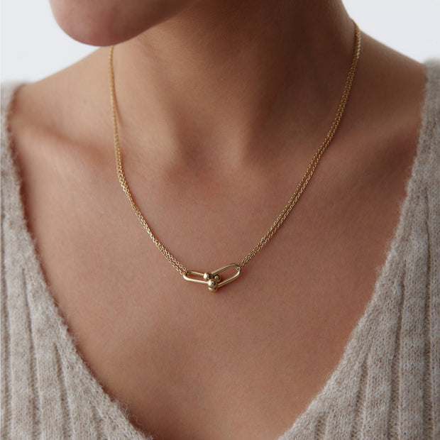 gold necklace, 14k gold necklace, necklaces,