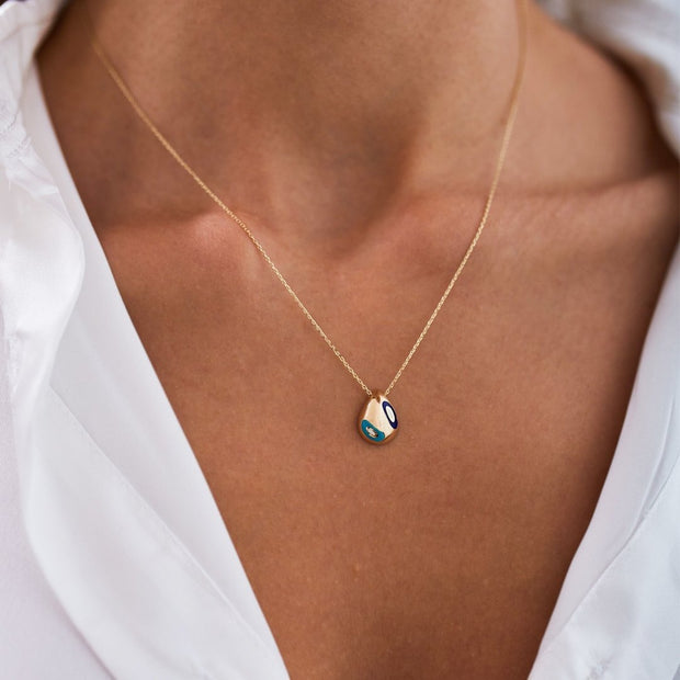 gold evil eye necklace,evil eye necklace, 14k gold evil eye necklace, evil eye necklaces, Turkish eye necklace