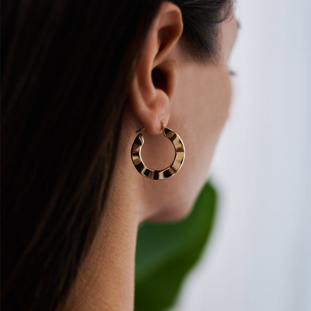 Bubble Hoop Earrings