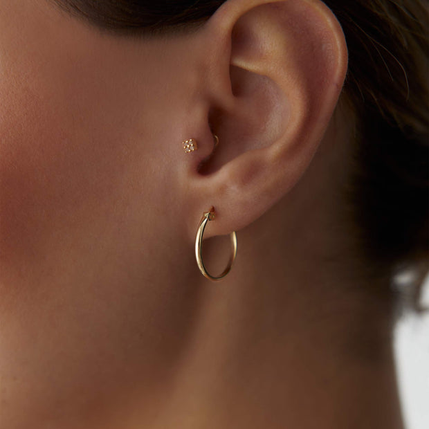 Slotted Ja Hoop Earrings