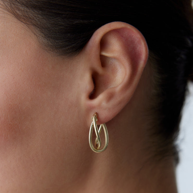 Spiral Cage Earrings