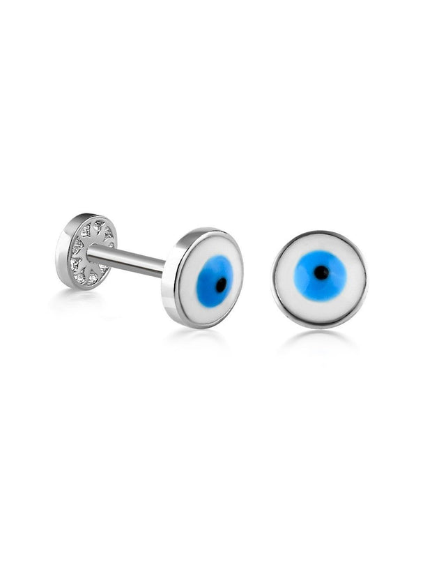 14k Gold Eye Greater Tragus Piercing