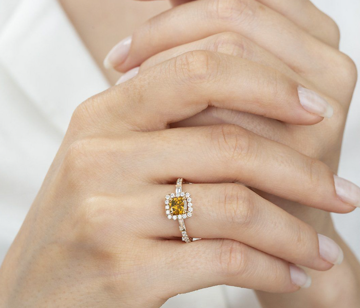 diamond ring, 1.47 ct. diamond ring