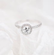 diamond ring, 0.72 ct. diamond ring, 0.72 ct. round diamond solitaire ring