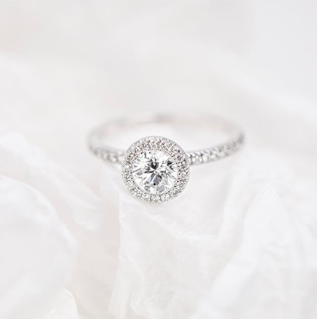diamond ring, 0.72 ct. diamond ring, 0.72 ct. round diamond solitaire ring