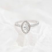 diamond ring, 0.71 ct. diamond ring, 0.71 ct. marquise diamond solitaire ring