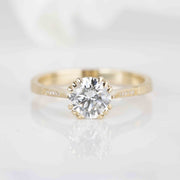 diamond ring, 1.00 ct. diamond ring, 1.00 ct. vintage diamond ring