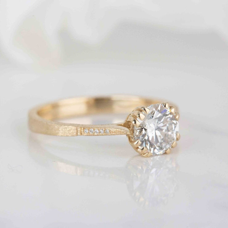 diamond ring, 1.00 ct. diamond ring, 1.00 ct. vintage diamond ring