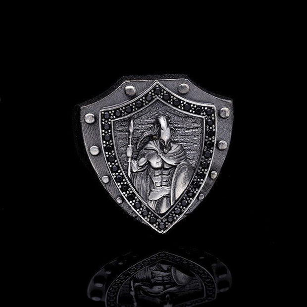 Men’s Sterling Silver Spartan Ring