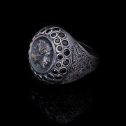 Men’s Sterling Silver Antique Ring