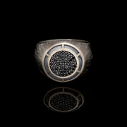 Men’s Sterling Silver Oval ring