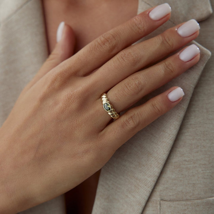 14k Gold Olivia Ring