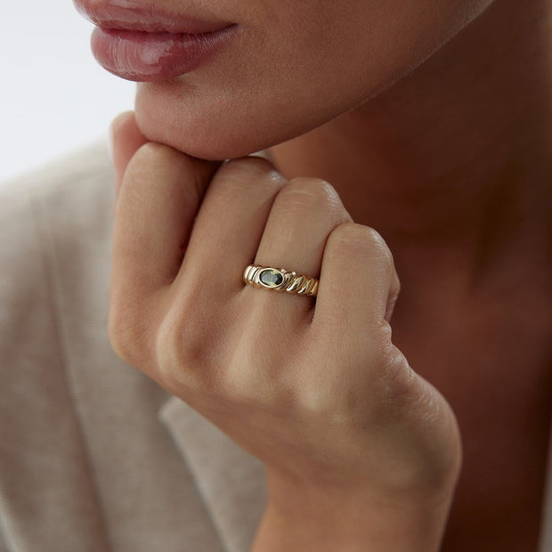 14k Gold Olivia Ring