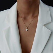 14k Gold Gold Fish Necklace - Solid 14k Gold Necklace