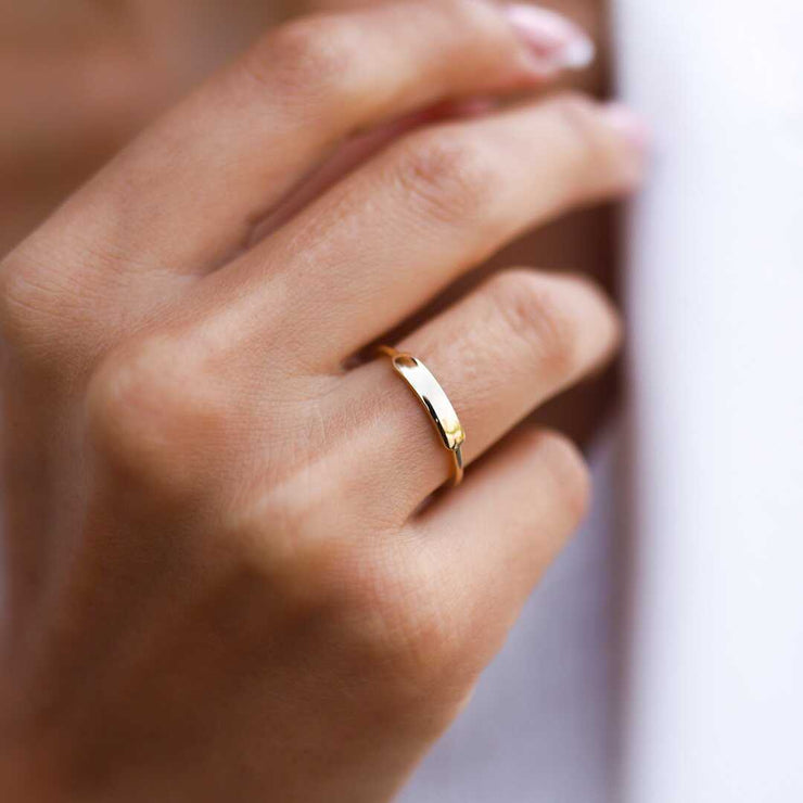 Gold Ring - Solid 14k Gold Ring