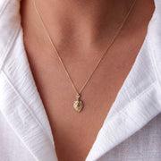 14k Gold 14k Gold Lion Necklace - Solid 14k Gold Necklace
