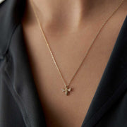14k Gold 14k Gold Bee Necklace - Solid 14k Gold Necklace