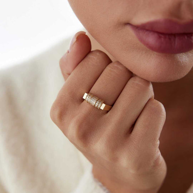 Elanor Ring - Solid 14k Gold Ring