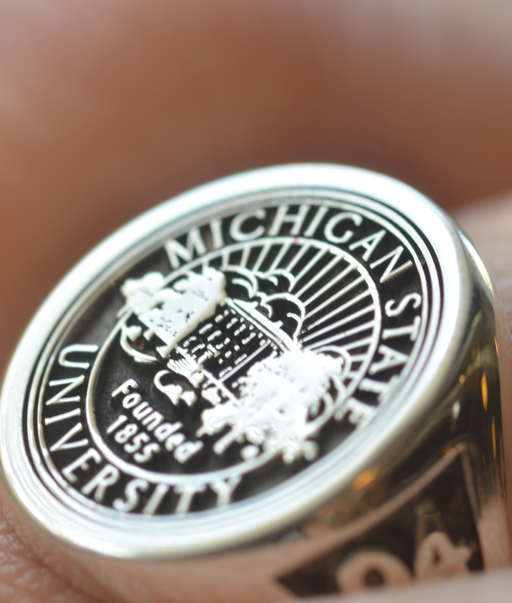 Custom Made Michigan State University-Minimalist Designs