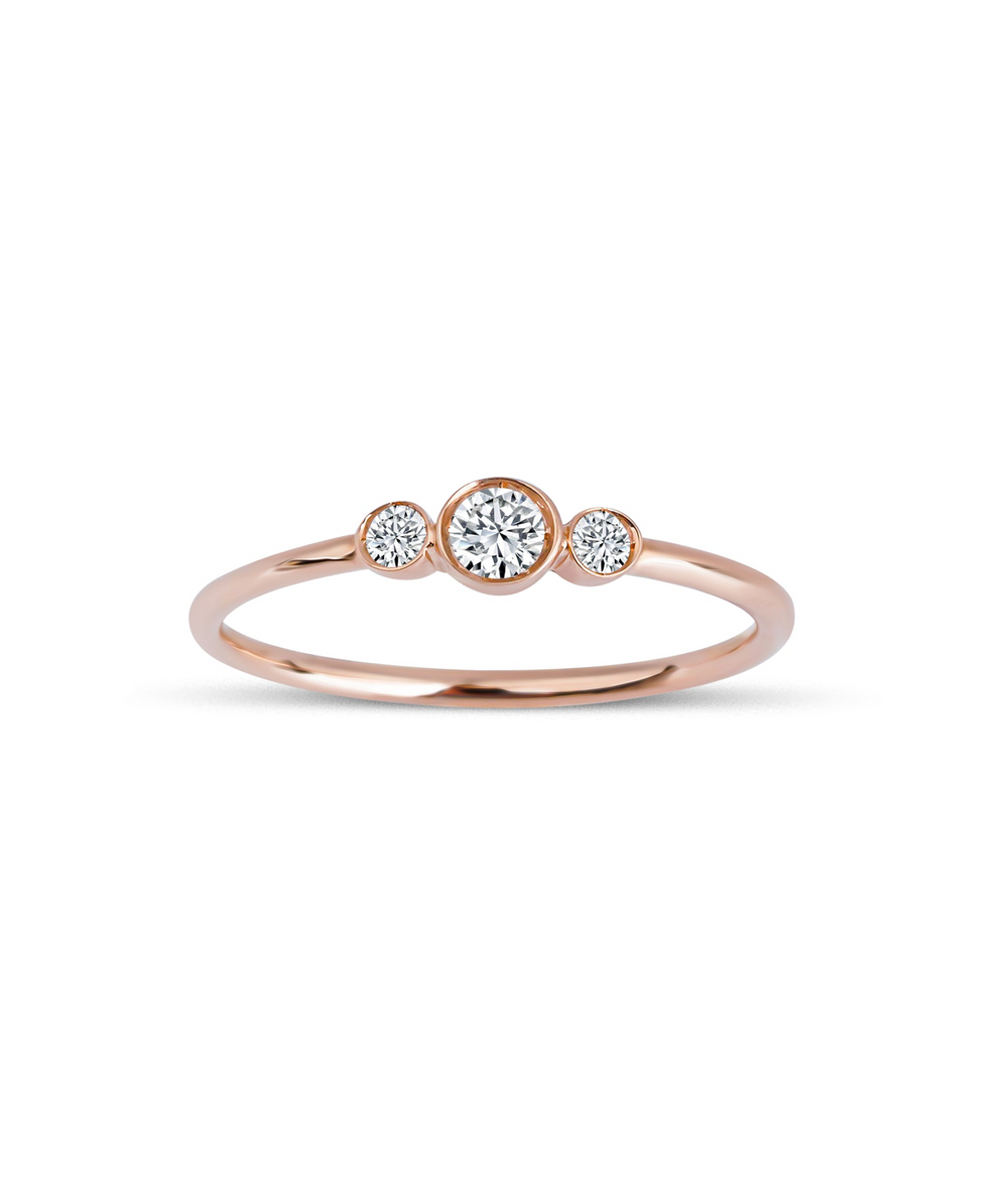 Minimal Uctas Diamond Ring