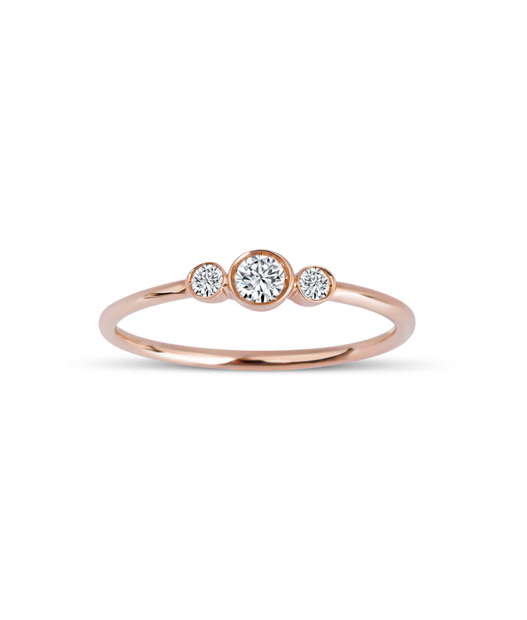 Minimal Uctas Diamond Ring