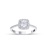 Round Cut Solitaire Diamond Ring