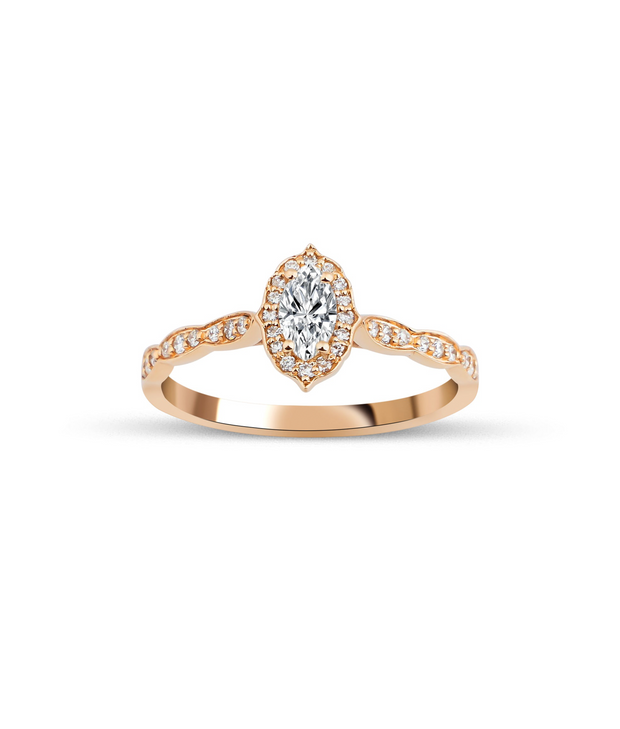 Hera Solitaire Diamond Ring