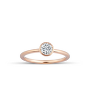 Round Cut Solitaire Diamond Ring