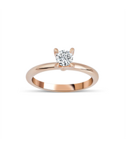 Round Cut Diamond Solitaire Ring