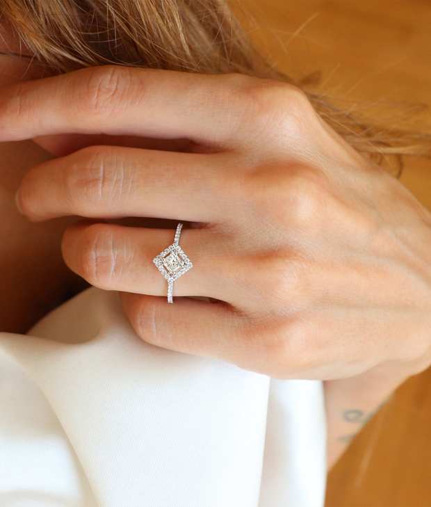 Princess Cut Diamond Ring