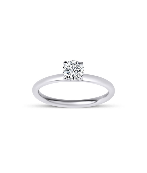 Round Cut Diamond Solitaire Ring