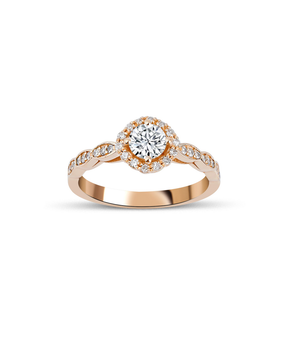 Talisman Solitaire Diamond Ring