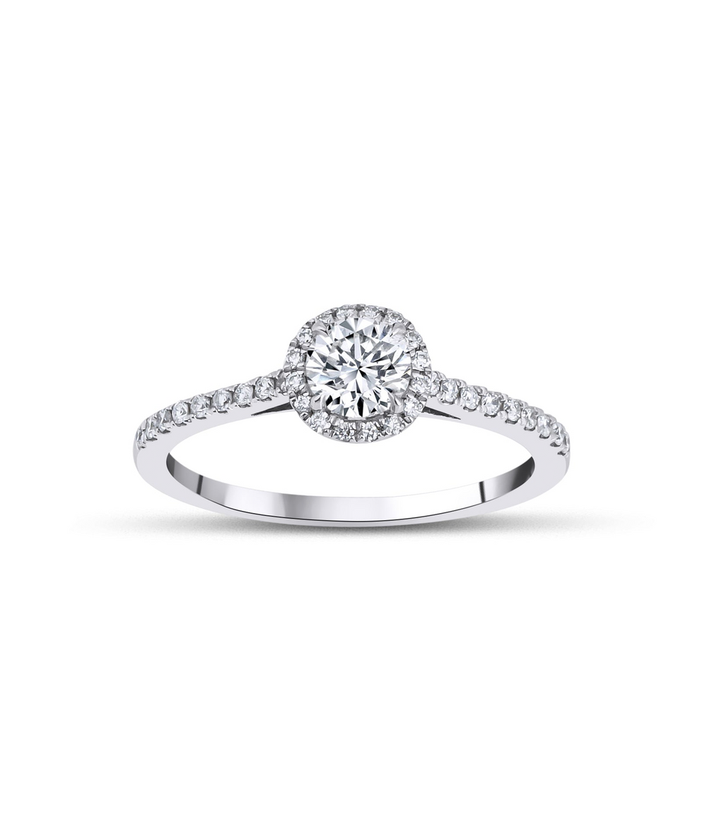 Round Diamond Solitaire Ring