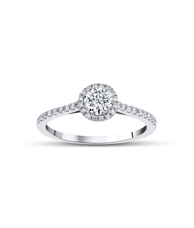 Round Diamond Solitaire Ring