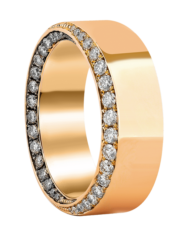 Wedding Ring with Diamonds