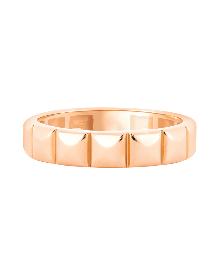 Minimalist Wedding Band in Solid Gold