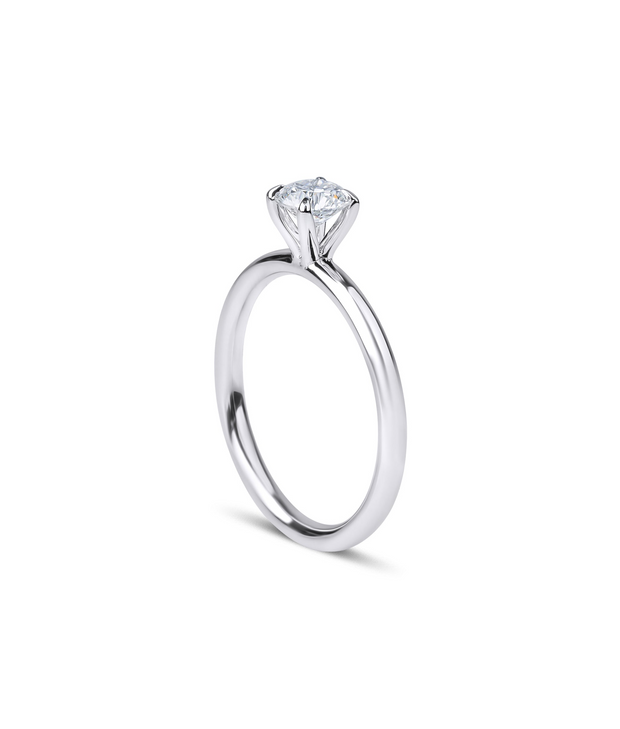 Round Cut Diamond Solitaire Ring