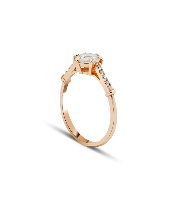 Diamond Solitaire Diamond Ring