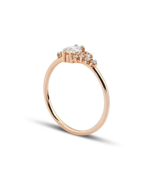 Princess Cut GIA Certified Solitaire Diamond Ring