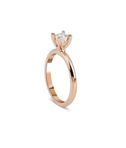 Round Cut GIA Certified Solitaire Diamond Ring