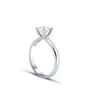 Round Cut GIA Certified Solitaire Diamond Ring