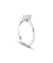 Pear Cut Diamond Solitaire Ring