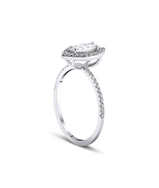 Marquise Cut Solitaire Diamond Ring