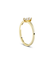 Marquise Cut Diamond Solitaire Ring